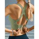 Sutiã Esportivo Sem Fio - Almofadas Removíveis, Respirável e Confortável