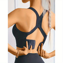 Sutiã Esportivo Sem Fio - Almofadas Removíveis, Respirável e Confortável