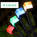 TorchCraft™ – Luminária LED Minecraft USB [Decore e Ilumine com Estilo Geek]
