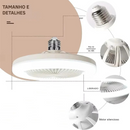 ﻿ ClimaLuz™ – Ventilador de Teto 2 em 1 com Luz LED [Frescor e Iluminação Inteligente com Controle Remoto]