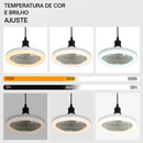 ﻿ ClimaLuz™ – Ventilador de Teto 2 em 1 com Luz LED [Frescor e Iluminação Inteligente com Controle Remoto]