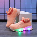 Tênis Casuais Femininos com Luz LED - Conforto, Estilo e Antiderrapante