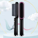 Escova de Cabelo 3 em 1 Elétrica - Pente de Aquecimento Alisador Bivolt 120/220V