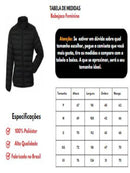 ThermaLux – Jaqueta Bobojaco Feminina c/ Capuz Removível Preta