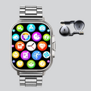 DualTech 2024 – Smartwatch 2 em 1 com Fone Bluetooth e Monitoramento GPS