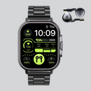 DualTech 2024 – Smartwatch 2 em 1 com Fone Bluetooth e Monitoramento GPS