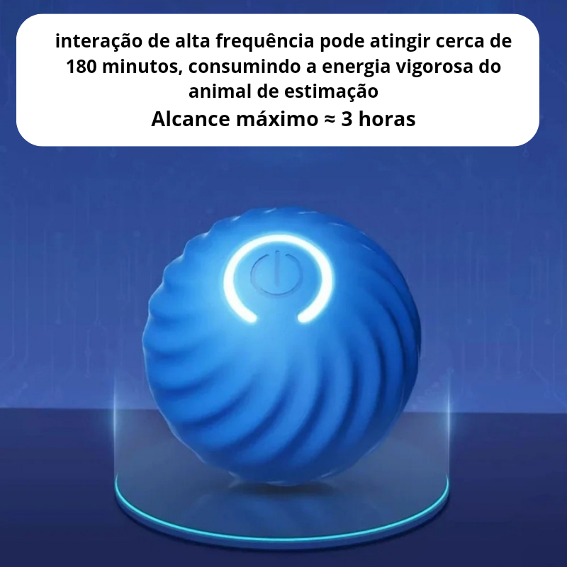 PetPlay Ball – Bola Inteligente Elétrica Interativa para Cães e Gatos