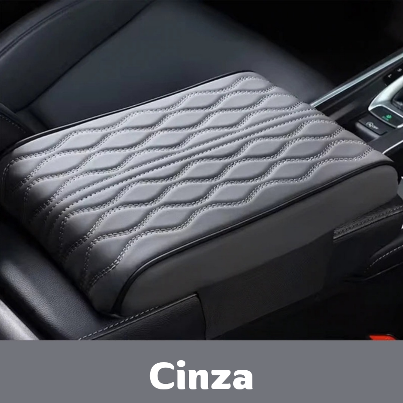 Almofada de Apoio de Braço 5CM – Conforto e Estilo para o Console do Carro
