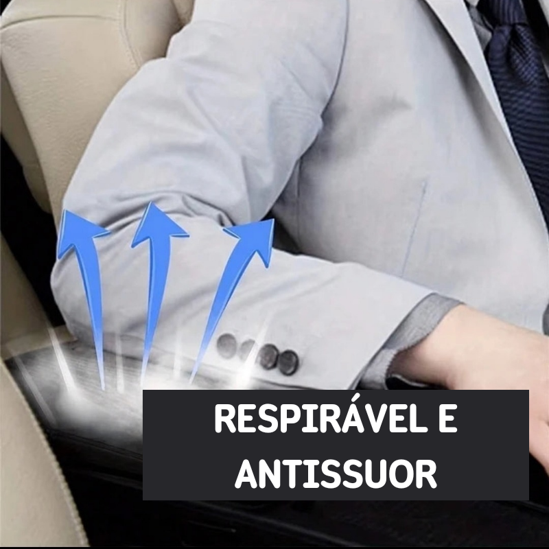 Almofada de Apoio de Braço 5CM – Conforto e Estilo para o Console do Carro