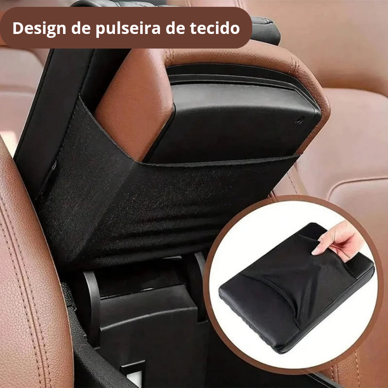 Almofada de Apoio de Braço 5CM – Conforto e Estilo para o Console do Carro