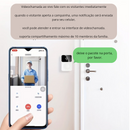 Campainha de Vídeo Wi-Fi – Câmera HD, Visão Noturna e Áudio de 2 Vias