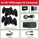 Console de Videogame Retrô 4K – Game Stick Portátil com 20.000 Jogos