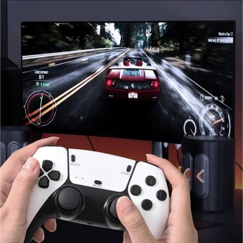 M15 Retro Game Stick – 64GB, 20.000+ Jogos, 4K HD, Emuladores GBA e PS1