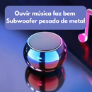 M3 Flash – Alto-falante Portátil com Subwoofer e Bateria Recarregável