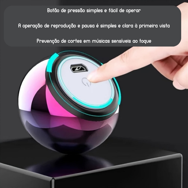 M3 Flash – Alto-falante Portátil com Subwoofer e Bateria Recarregável