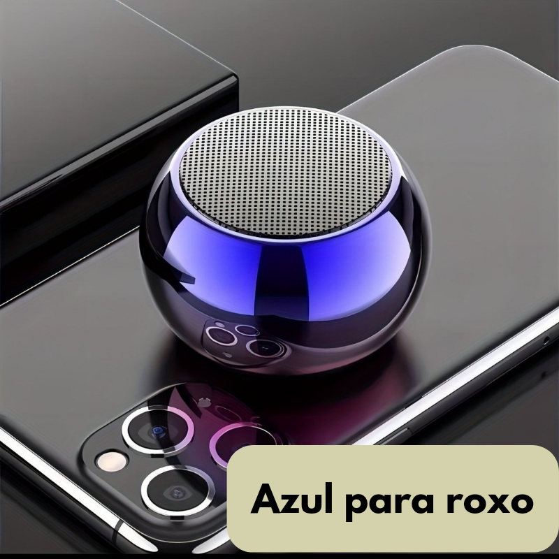 M3 Flash – Alto-falante Portátil com Subwoofer e Bateria Recarregável