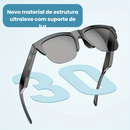 Óculos Inteligentes Bluetooth 5.3 – Áudio HIFI com Microfone e Controle Touch
