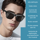 Óculos Inteligentes Bluetooth 5.3 – Áudio HIFI com Microfone e Controle Touch