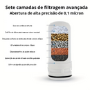Purificador de Água de Torneira – Filtro de Cerâmica para Água Pura e Segura
