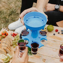 ShotMaster™ – Dispensador de Bebidas 6 Copos [Diversão Garantida em Festas e Reuniões]
