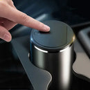 Lixeira de Carro Multifuncional com Porta-Copos – Compacta e Versátil