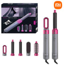 Xiaomi 5 em 1 - Conjunto de Estilizador de Cabelo - Secador, Pente Quente, Alisador, Modelador de Cachos e Ferramenta de Estilo Tudo-em-Um