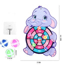 Jogo de Dardos Infantil com Bolas Pegajosas - Brinquedo Educativo para Dentro e Fora de Casa