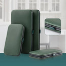 Kit Profissional de Cuidados com as Unhas - 7 a 18 Peças em Aço Inoxidável - Conjunto de Manicure e Pedicure com Estojo de Viagem para Cuidados em Movimento