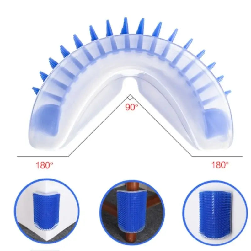 FelinTouch™ – Escova de Gato para Parede [Massageia, Remove Pelos e Diverte]