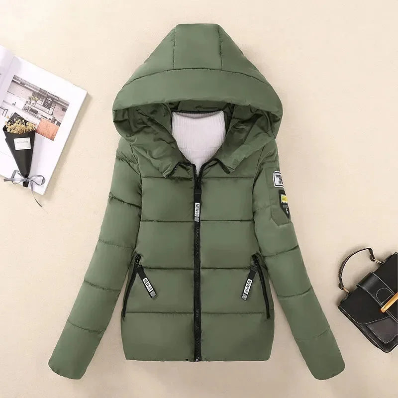 WinterGlow Parka – Jaqueta Feminina 2025 Quente e Estilosa