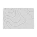 Tapete de Banho de Pedra de Diatomita - Absorção Rápida e Secagem Instantânea!