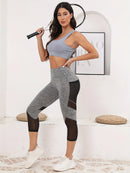 Legging Capri de Cintura Alta com Bolsos - Conforto e Modelagem