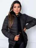ThermaLux – Jaqueta Bobojaco Feminina c/ Capuz Removível Preta