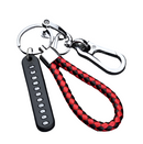 Chaveiro Antiperda com Placa de Número de Telefone - Acessório Prático para Chaves de Carro, Presente Útil e Elegante