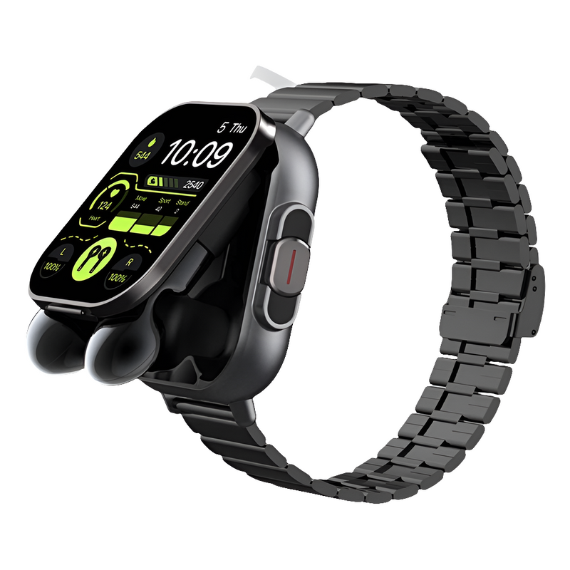 DualTech 2024 – Smartwatch 2 em 1 com Fone Bluetooth e Monitoramento GPS