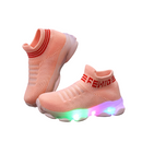 Tênis Casuais Femininos com Luz LED - Conforto, Estilo e Antiderrapante