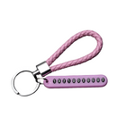 Chaveiro Antiperda com Placa de Número de Telefone - Acessório Prático para Chaves de Carro, Presente Útil e Elegante