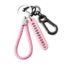 Chaveiro Antiperda com Placa de Número de Telefone - Acessório Prático para Chaves de Carro, Presente Útil e Elegante