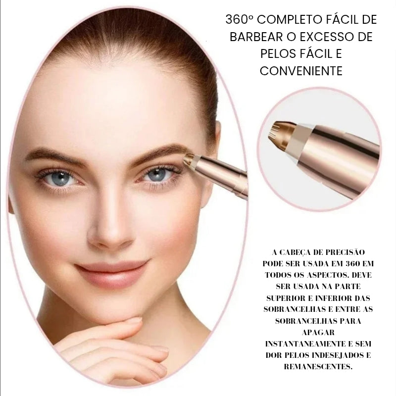 BrowShaper™ – Aparador Elétrico de Sobrancelhas [Beleza Indolor e Segura em Minutos]