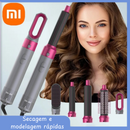 Xiaomi 5 em 1 - Conjunto de Estilizador de Cabelo - Secador, Pente Quente, Alisador, Modelador de Cachos e Ferramenta de Estilo Tudo-em-Um