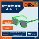 BlockVision™ – Óculos de Sol Divertidos Minecraft [Estilo e Diversão nas Férias]