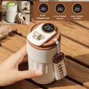 Garrafa Térmica Inteligente com Display LED - Aço Inoxidável 316, Mantém a Temperatura por Horas, Ideal para Café, Chá e Bebidas Quentes ou Frias