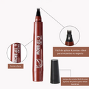 BrowInk Pro™ – Caneta de Sobrancelha Microblading 4 Pontas [Sobrancelhas Perfeitas o Dia Todo, à Prova D'Água]