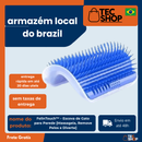 FelinTouch™ – Escova de Gato para Parede [Massageia, Remove Pelos e Diverte]