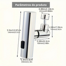 Torneira de Cozinha 3 em 1 Rotativa 360° - Design Moderno e Funcional!