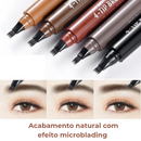 BrowInk Pro™ – Caneta de Sobrancelha Microblading 4 Pontas [Sobrancelhas Perfeitas o Dia Todo, à Prova D'Água]