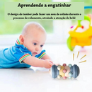 Rolo de Rastreamento Sensorial para Bebês - Brinquedo Montessori Educacional