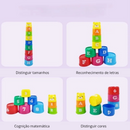 Jogo de Empilhar Copos para Crianças - Desafio de Velocidade e Reflexos