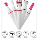 Máquina Aparador Feminina Elétrica 5 em 1 + Pilha (SWEET)