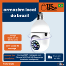 CamLuz 360º – Lâmpada com Câmera Wi-Fi Full HD [Segurança Invisível e Inteligente]